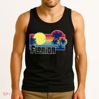 Florida The Sunshine State Florida Vacation Tank Top thumb 3