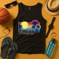 Florida The Sunshine State Florida Vacation Tank Top thumb 4