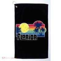 Florida The Sunshine State Florida Vacation Golf Towel thumb 0