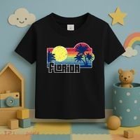 Florida The Sunshine State Florida Vacation Toddler T-Shirt thumb 3