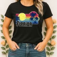 Florida The Sunshine State Florida Vacation Women's T-Shirt thumb 2