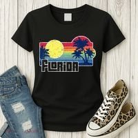 Florida The Sunshine State Florida Vacation Women's T-Shirt thumb 3