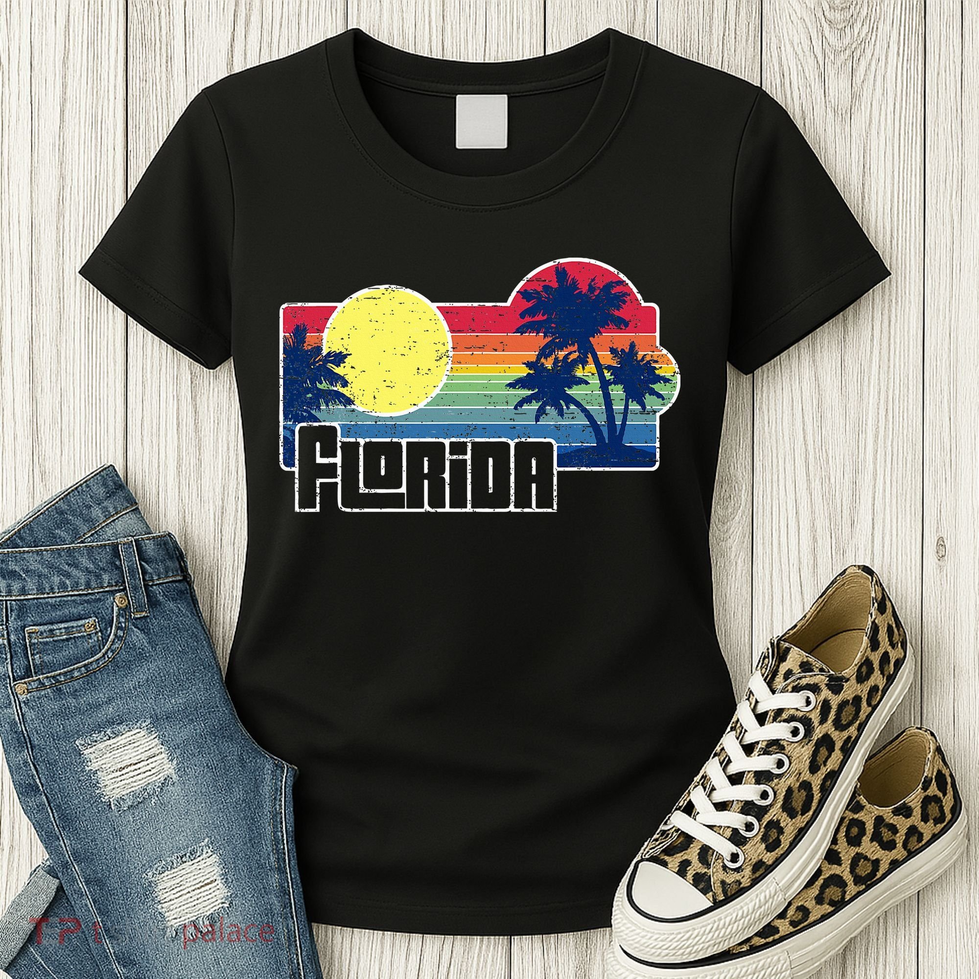 Florida The Sunshine State Florida Vacation Women's T-Shirt