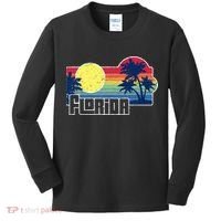 Florida The Sunshine State Florida Vacation Kids Long Sleeve Shirt thumb 0