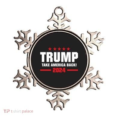 American President Donald Trump Supporters Take America Back Ornament
