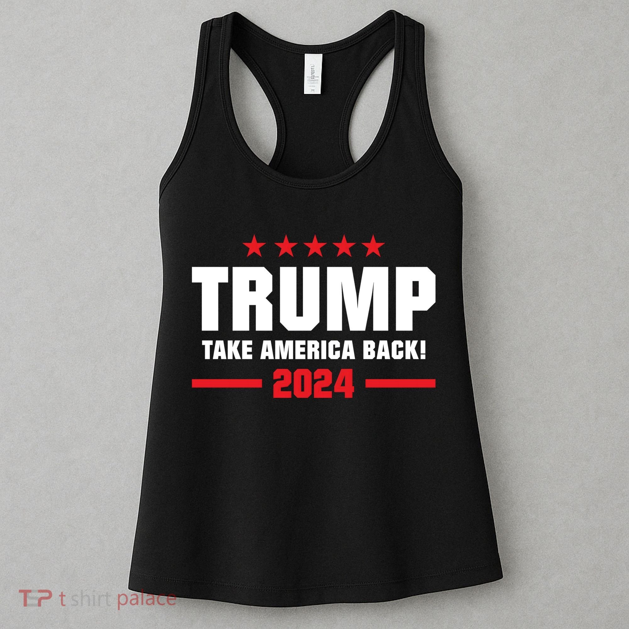 American President Donald Trump Supporters Take America Back Women's Tank Top