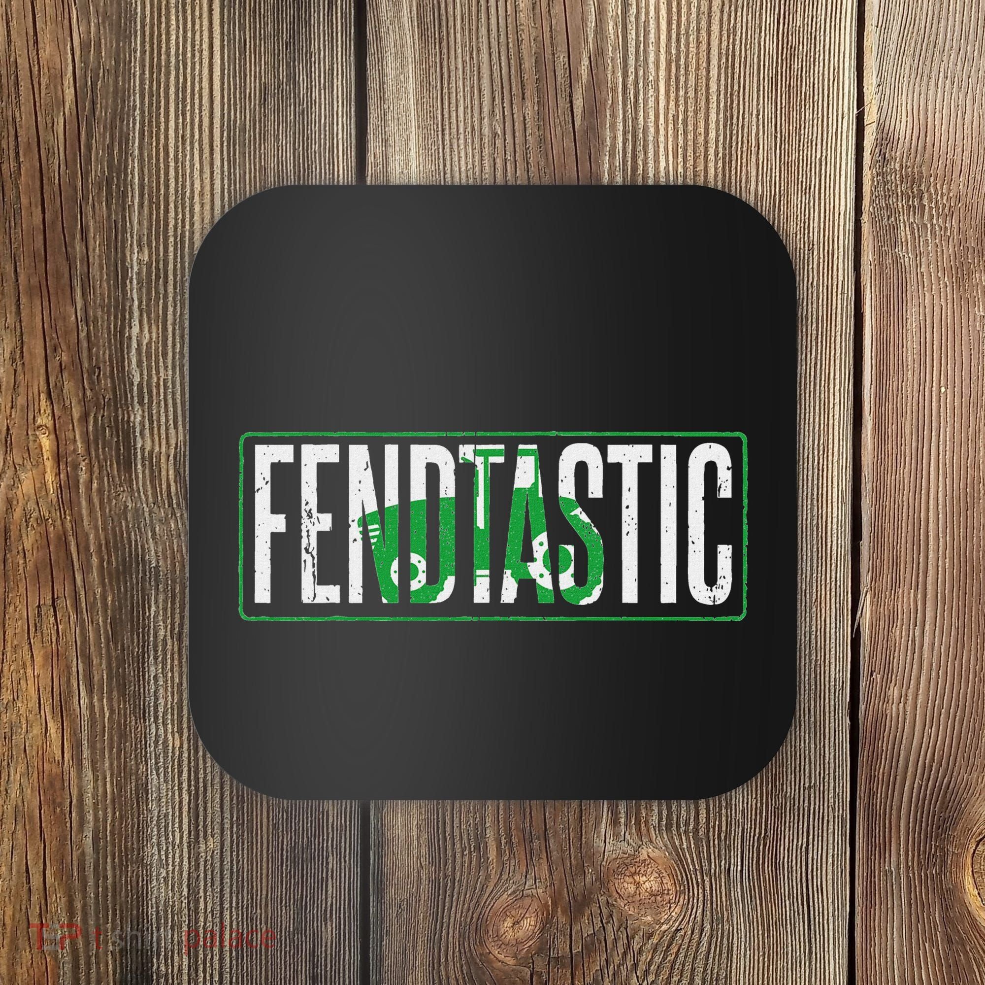 Fendtastic Tractor Saying For Farmers And Farmers Coaster