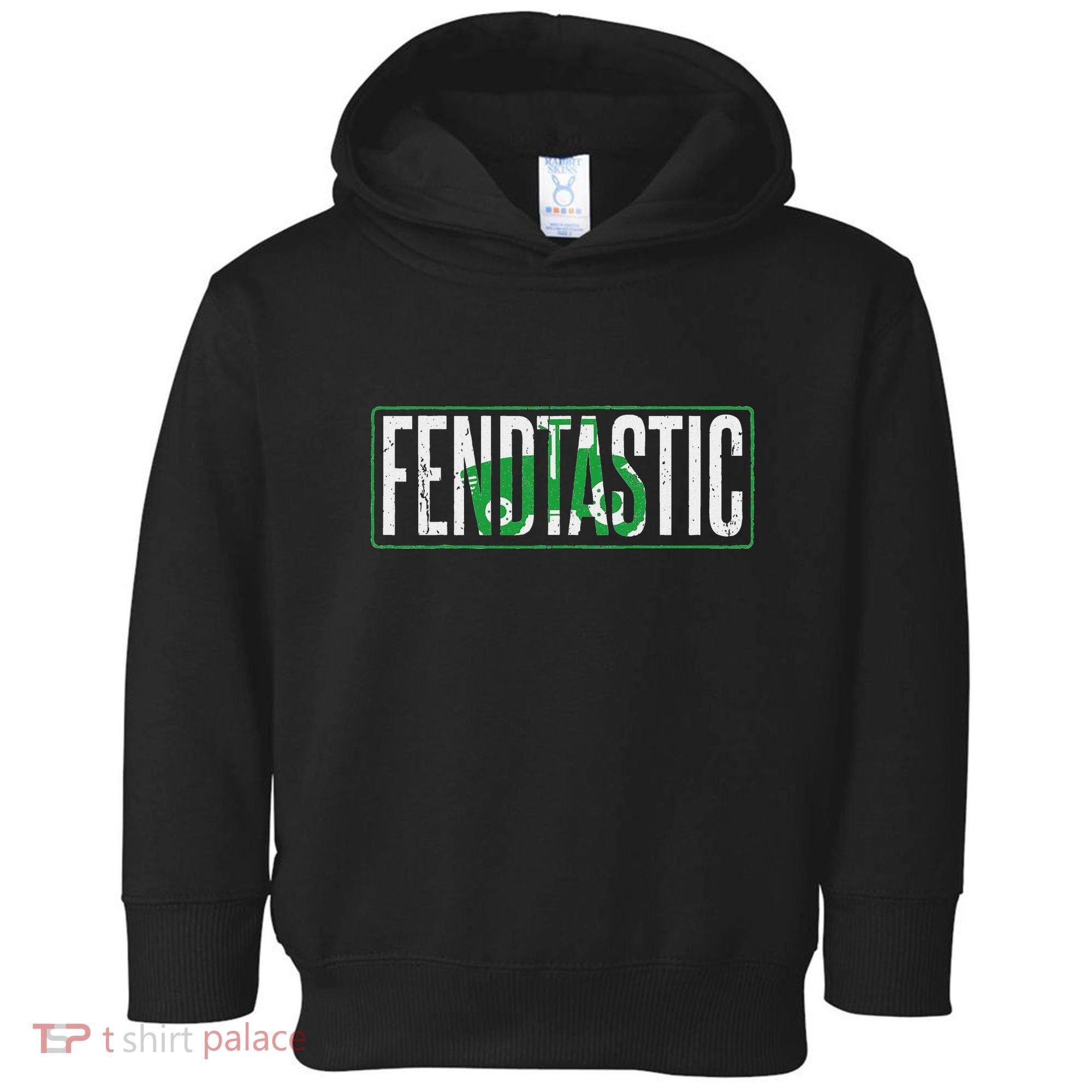 Fendtastic Tractor Saying For Farmers And Farmers Toddler Hoodie