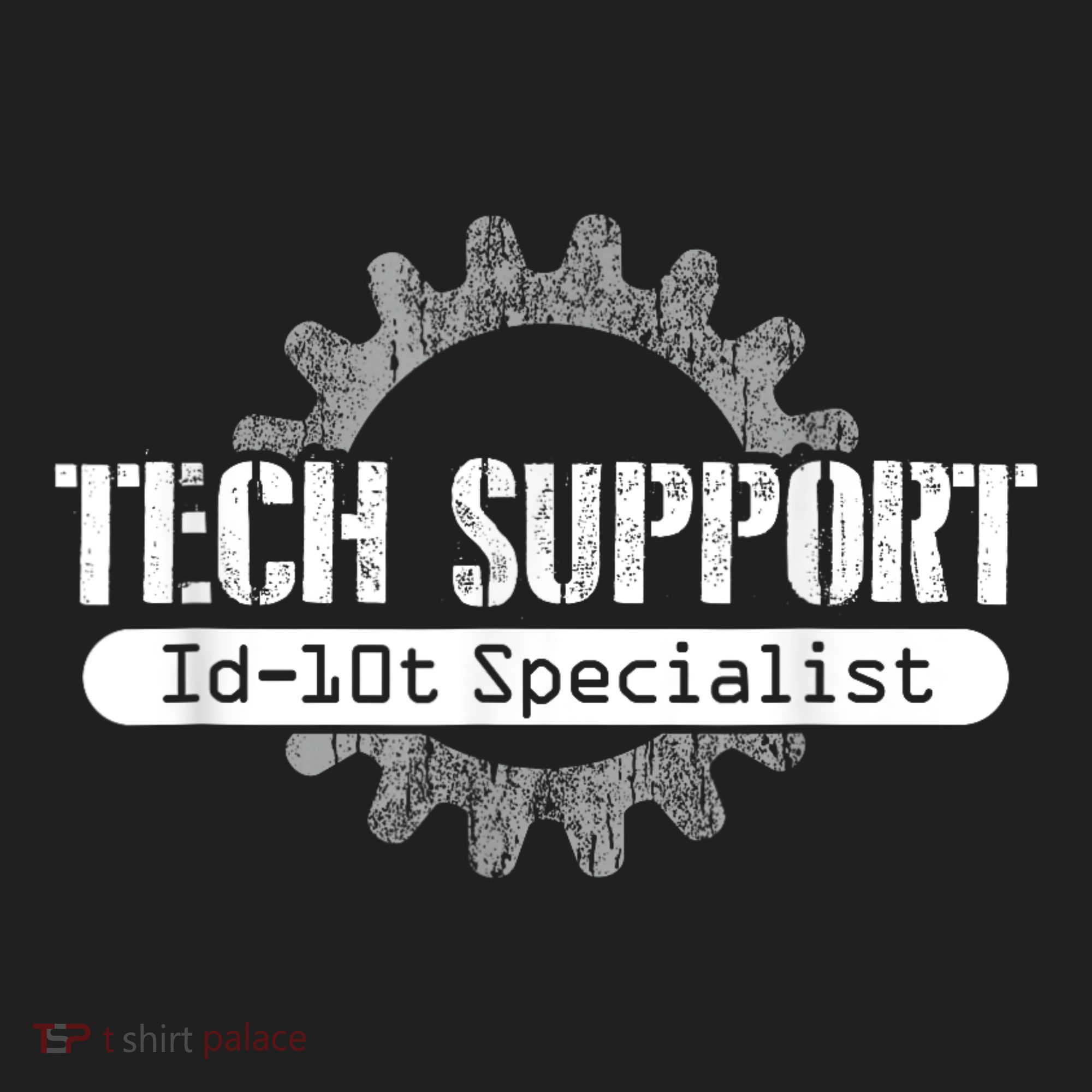Funny Tech Support Id10t Computer Idiot Joke Tumbler