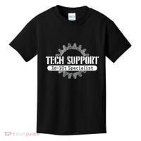 Funny Tech Support Id10t Computer Idiot Joke Kids T-Shirt thumb 0