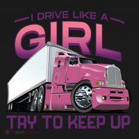 Funny Trucker Semi Big Rig Truck Drivers Cool Gift Women's Hoodie thumb 2