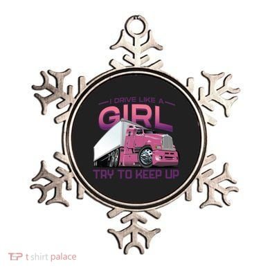 Funny Trucker Semi Big Rig Truck Drivers Cool Gift Ornament