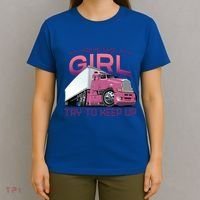 Funny Trucker Semi Big Rig Truck Drivers Cool Gift T-Shirt thumb 4