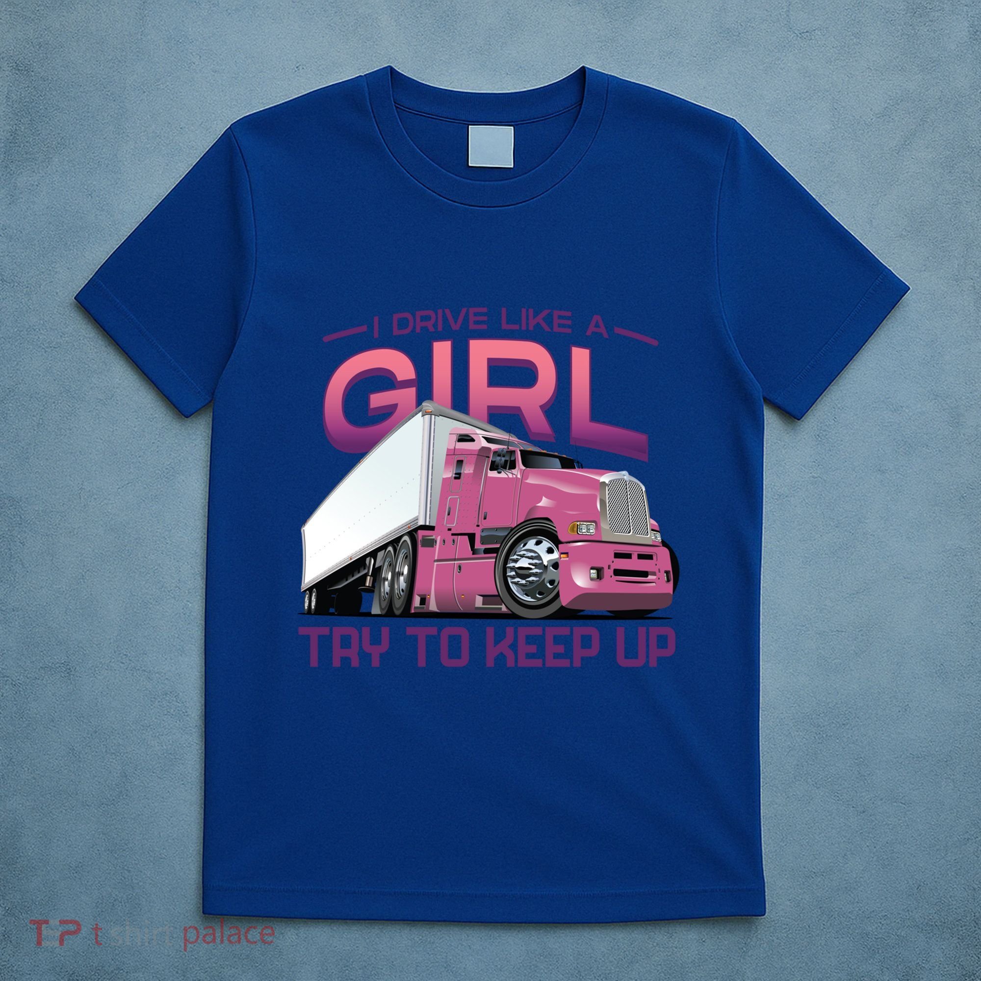 Funny Trucker Semi Big Rig Truck Drivers Cool Gift T-Shirt