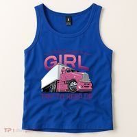 Funny Trucker Semi Big Rig Truck Drivers Cool Gift Tank Top thumb 2