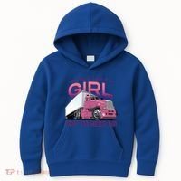 Funny Trucker Semi Big Rig Truck Drivers Cool Gift Kids Hoodie thumb 0