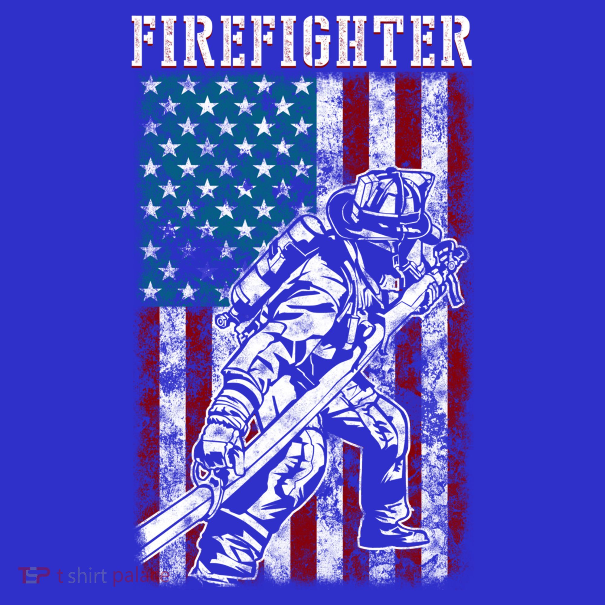 Fire Tattered Stripes Patriotic Firefighter American Flag Gift Sweatshirt