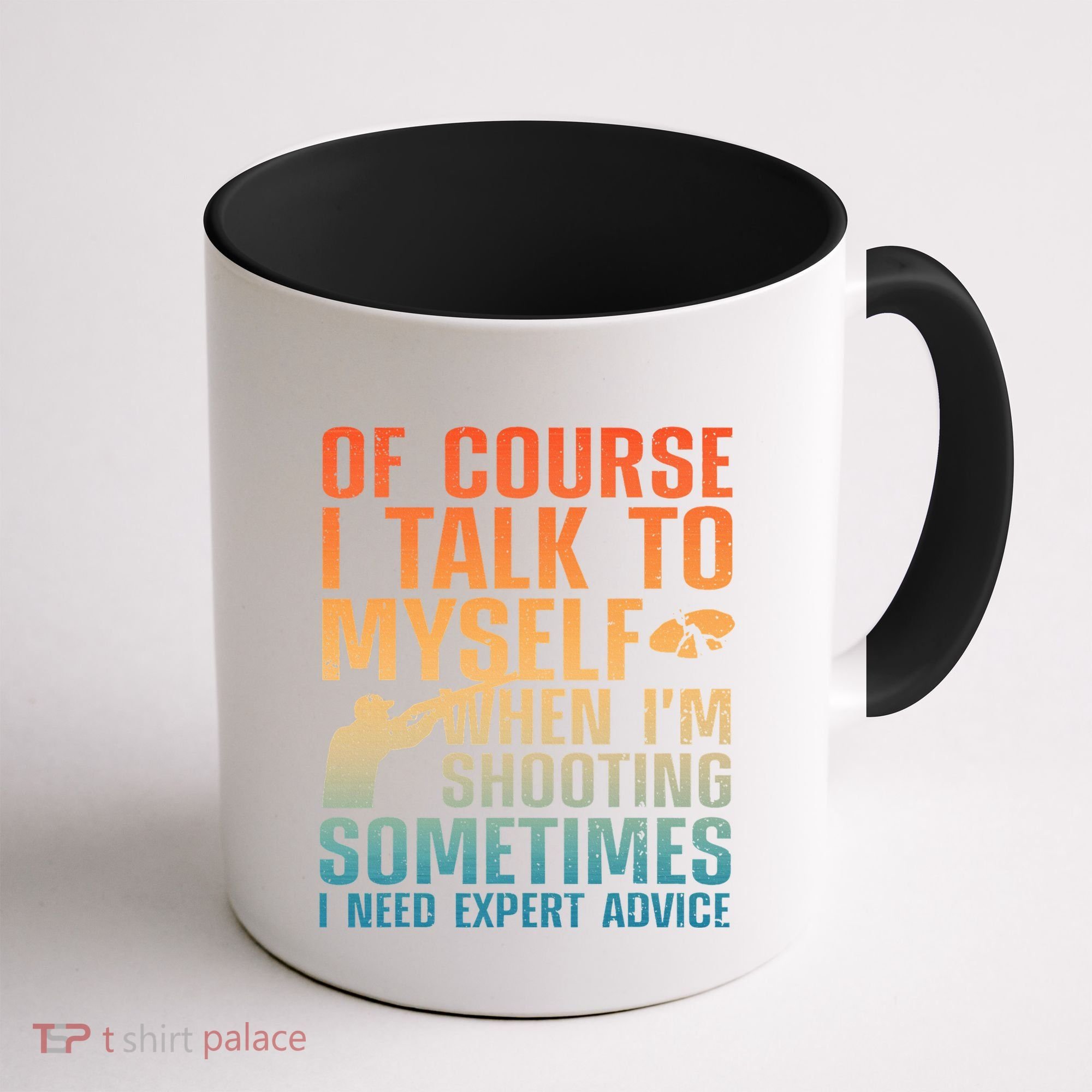 Funny Trap Shooting For Clay Skeet Trap Shooting  Coffee Mug