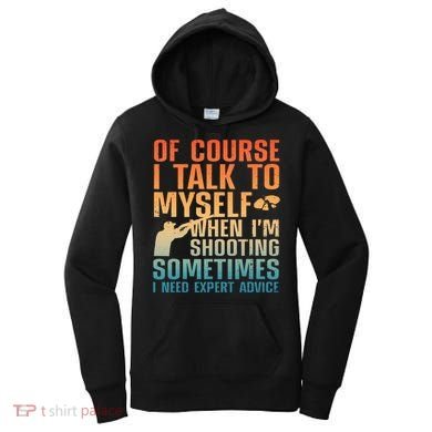 Funny Trap Shooting For Clay Skeet Trap Shooting  Women's Hoodie