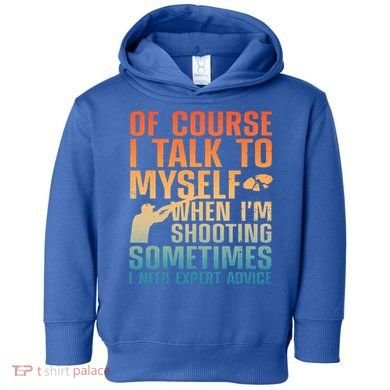 Funny Trap Shooting For Clay Skeet Trap Shooting  Toddler Hoodie