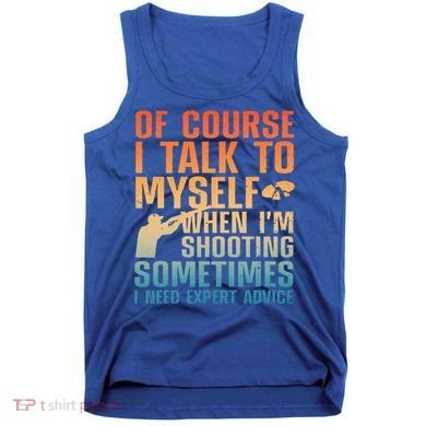 Funny Trap Shooting For Clay Skeet Trap Shooting  Tank Top