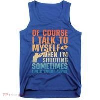 Funny Trap Shooting For Clay Skeet Trap Shooting  Tank Top thumb 0