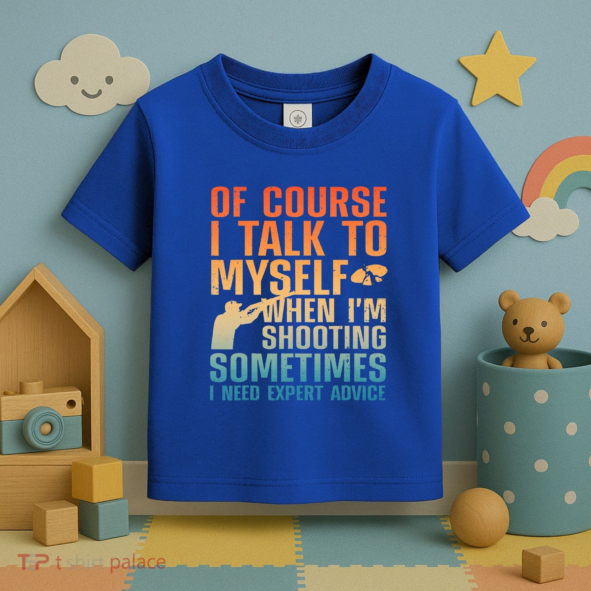 Funny Trap Shooting For Clay Skeet Trap Shooting  Toddler T-Shirt
