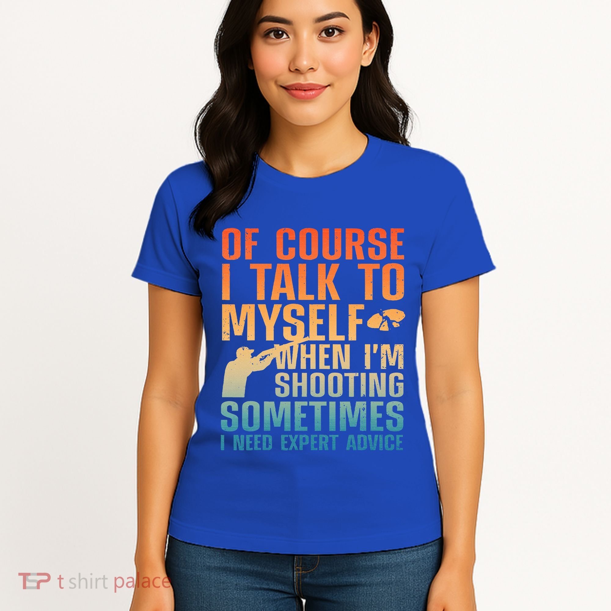 Funny Trap Shooting For Clay Skeet Trap Shooting  Women's T-Shirt