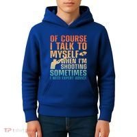 Funny Trap Shooting For Clay Skeet Trap Shooting  Kids Hoodie thumb 4