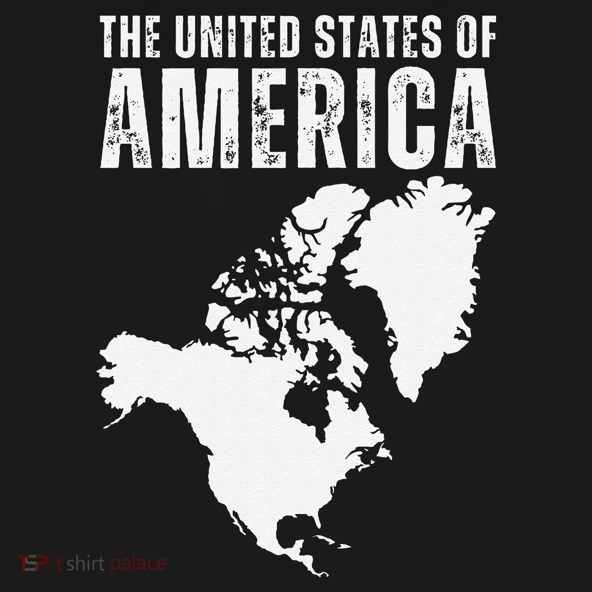 Funny Trump Speech American Flag Canada Greenland Gulf Map Apron