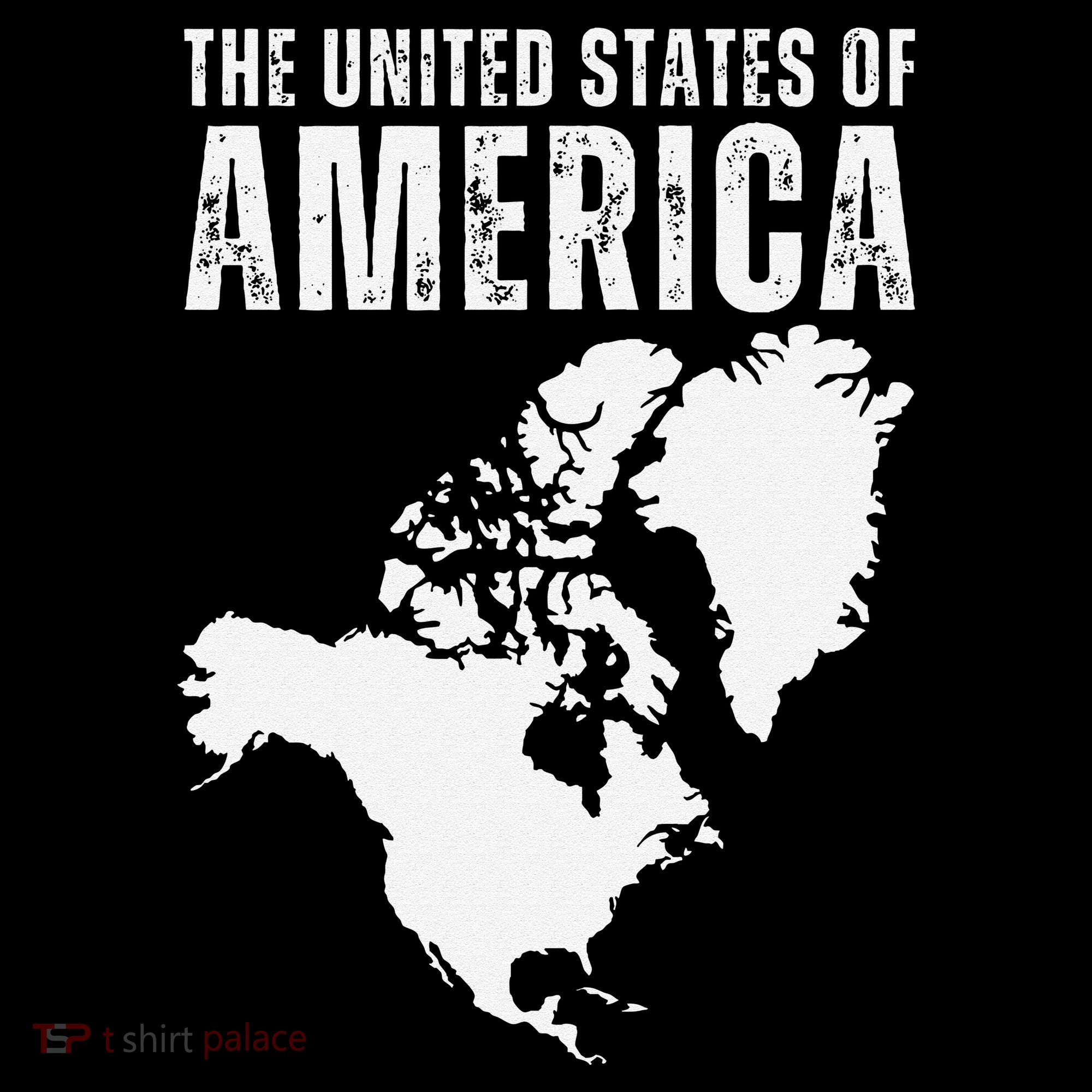 Funny Trump Speech American Flag Canada Greenland Gulf Map Coffee Mug