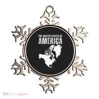 Funny Trump Speech American Flag Canada Greenland Gulf Map Ornament thumb 0