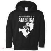 Funny Trump Speech American Flag Canada Greenland Gulf Map Toddler Hoodie thumb 0