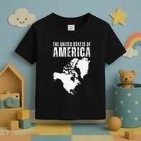 Funny Trump Speech American Flag Canada Greenland Gulf Map Toddler T-Shirt thumb 3