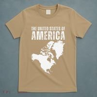 Funny Trump Speech American Flag Canada Greenland Gulf Map T-Shirt thumb 5