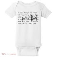 Fuck That Sarcastic Saying Funny Baby Bodysuit thumb 0