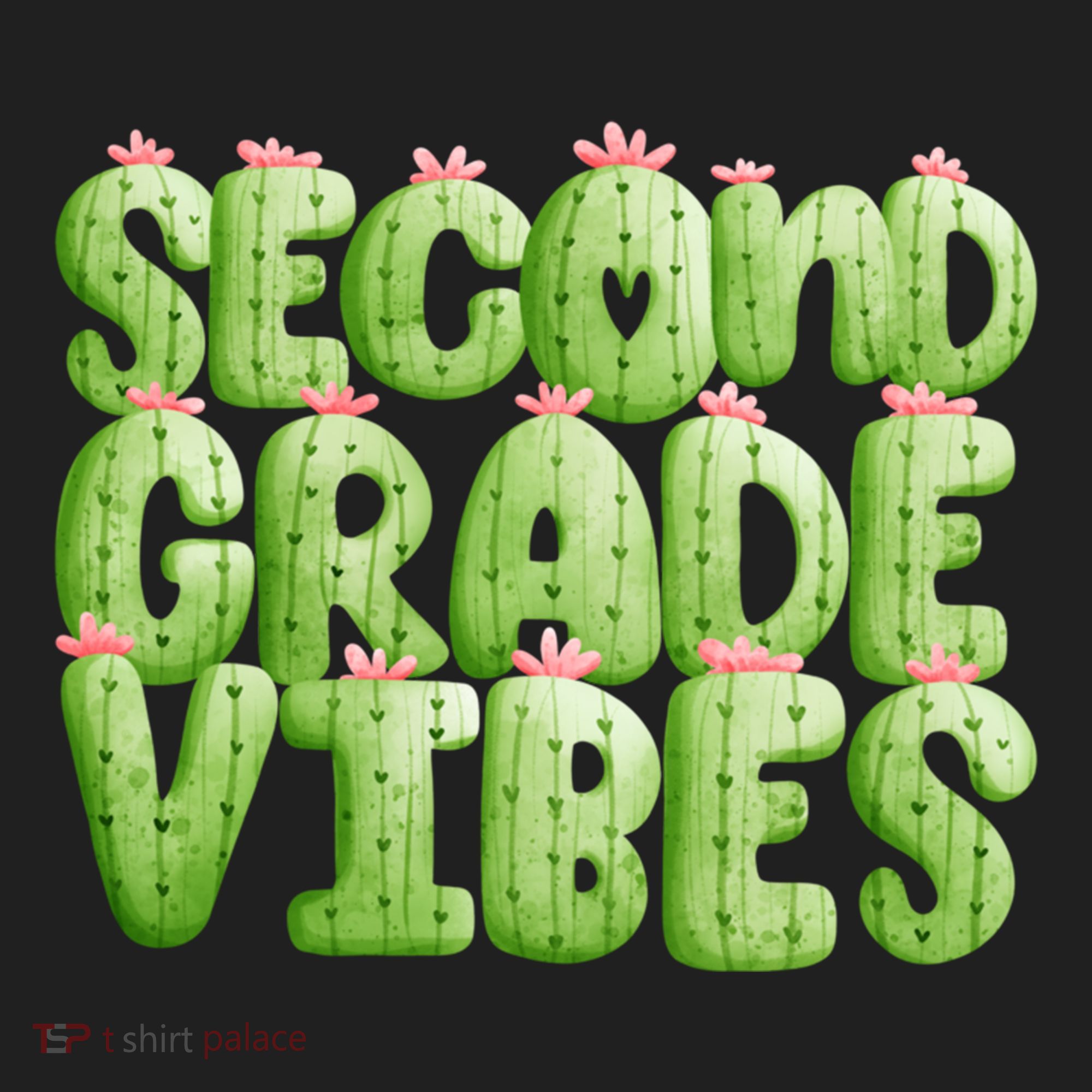 Friday Teacher Second 2Nd Grade Level Cactus Vibes Boho Team Gift Hat