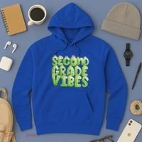 Friday Teacher Second 2Nd Grade Level Cactus Vibes Boho Team Gift Hoodie thumb 3