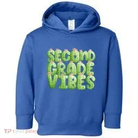Friday Teacher Second 2Nd Grade Level Cactus Vibes Boho Team Gift Toddler Hoodie thumb 0
