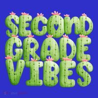 Friday Teacher Second 2Nd Grade Level Cactus Vibes Boho Team Gift Kids T-Shirt thumb 4
