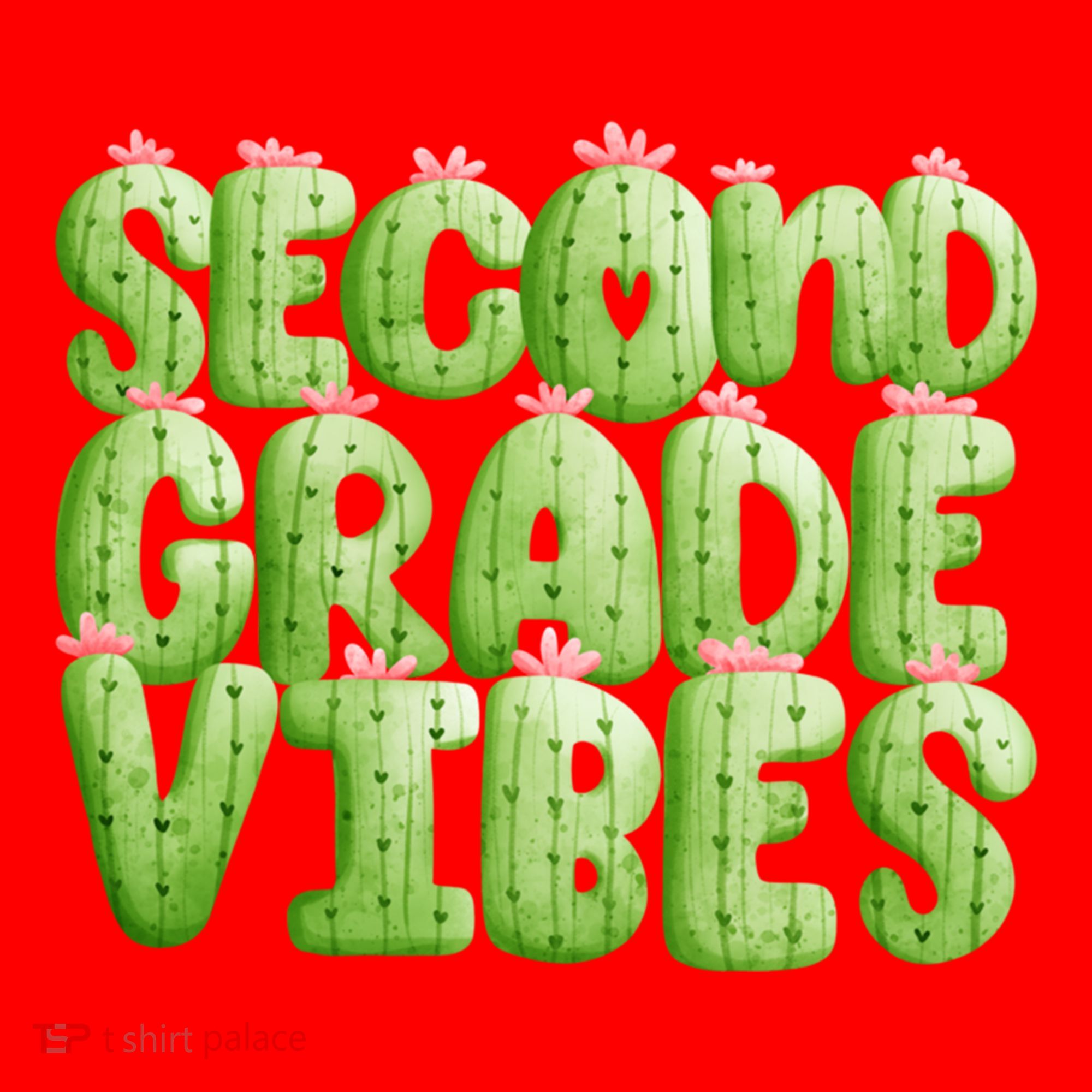 Friday Teacher Second 2Nd Grade Level Cactus Vibes Boho Team Gift Santa Hat