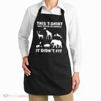 Funny This Shirt Was Tested On Animals It Didn't Fit Apron thumb 2