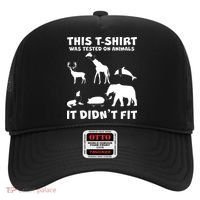 Funny This Shirt Was Tested On Animals It Didn't Fit Hat thumb 0