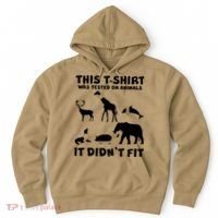 Funny This Shirt Was Tested On Animals It Didn't Fit Hoodie thumb 0