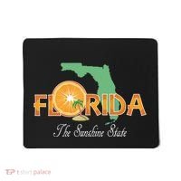 Florida The Sunshine State Fl Souvenir Mousepad thumb 0