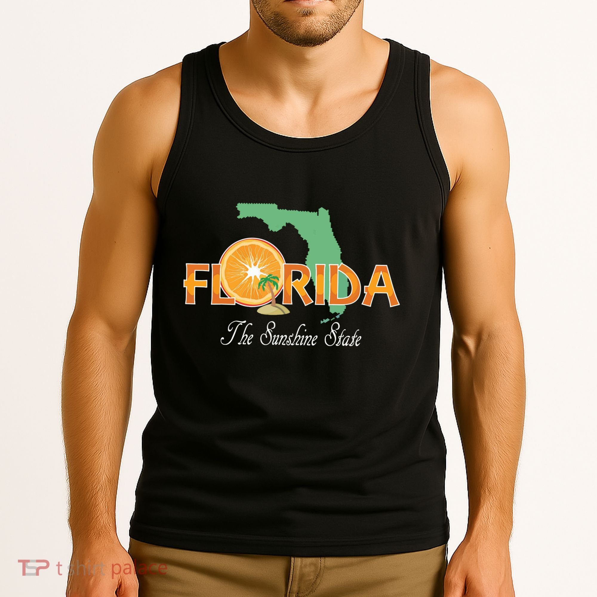 Florida The Sunshine State Fl Souvenir Tank Top