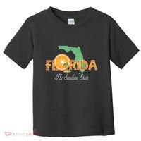 Florida The Sunshine State Fl Souvenir Toddler T-Shirt thumb 0