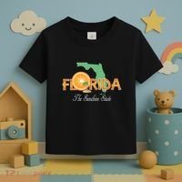 Florida The Sunshine State Fl Souvenir Toddler T-Shirt thumb 3