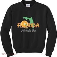 Florida The Sunshine State Fl Souvenir Kids Sweatshirt thumb 0