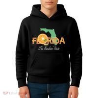 Florida The Sunshine State Fl Souvenir Kids Hoodie thumb 4